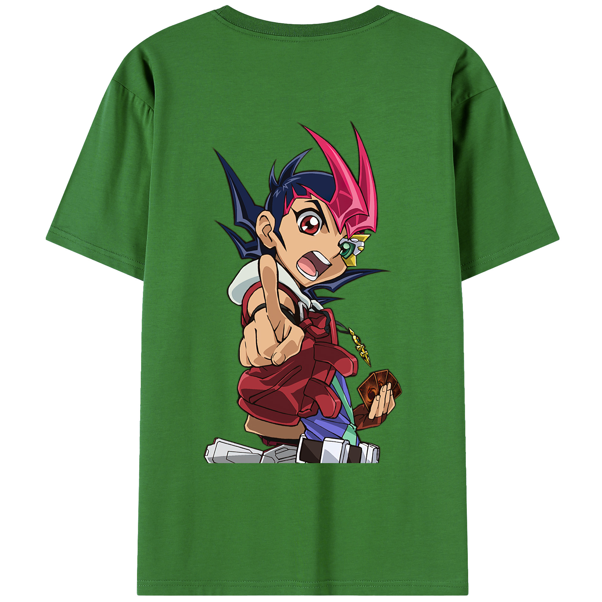 （画像用） 遊☆戯☆王 Yu-Gi-Oh! レディース半袖Tシャツ(バックプリント)